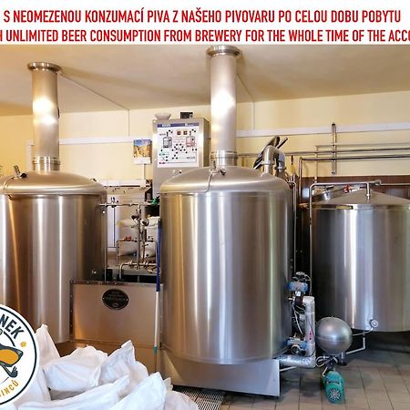 Penzion Eska S Pivovarem Mj Jince Luaran gambar